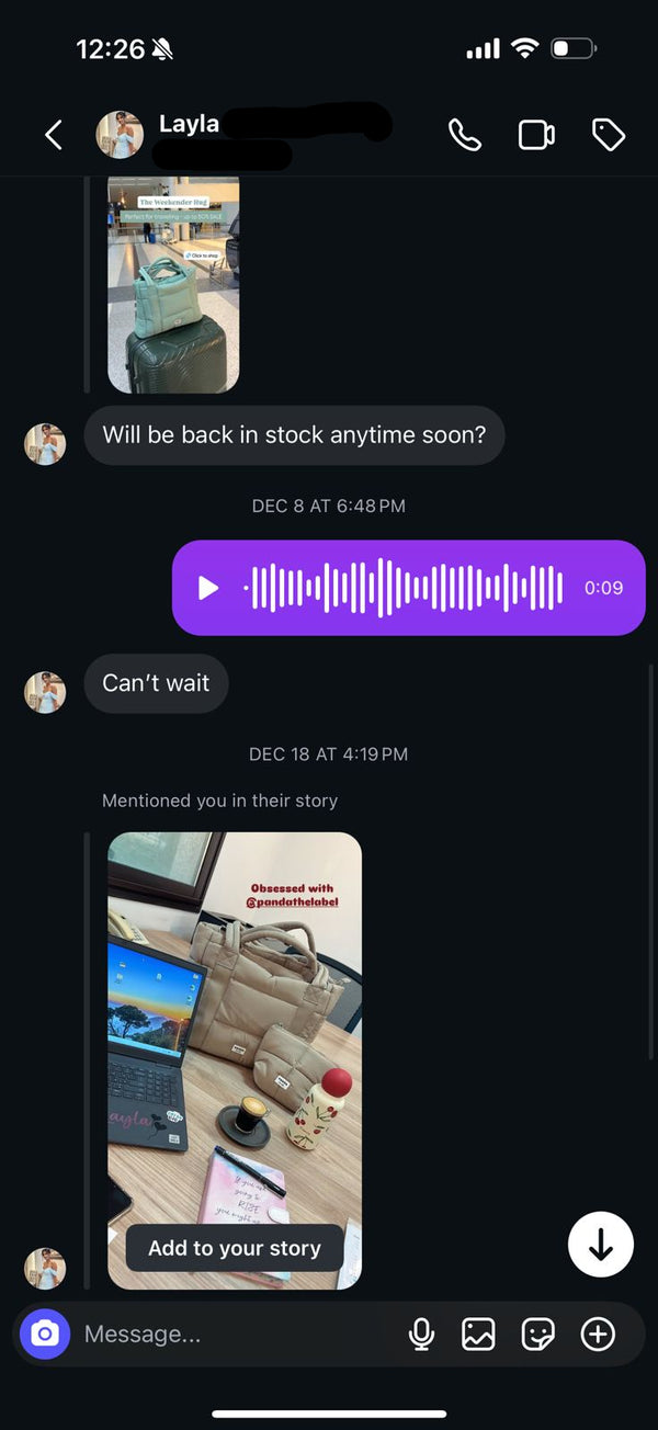 Customer Feedback