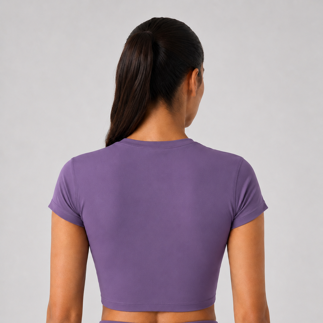 violet crop