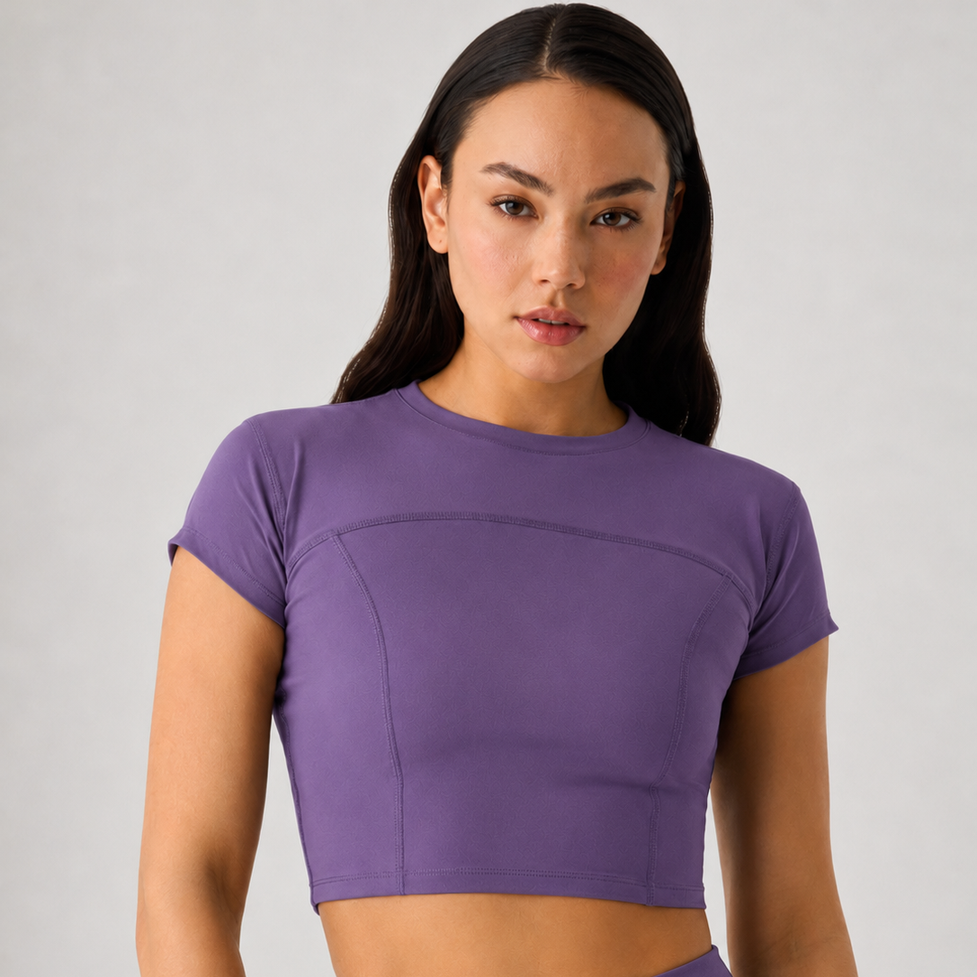 violet crop